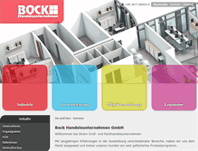 Tablet Screenshot of firma-bock.de